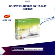 TP-LINK TL-MR3220 3G WL-N 4P ROUTER