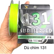 The parachute line 131 has a core suitable for green fishing, advertising, and immersion fishing...