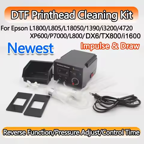 DX6 Printer Head Cleaning Wash Machine XP600 i3200 TX800 i1600 Washer Tool For Epson L1800 L800 L805