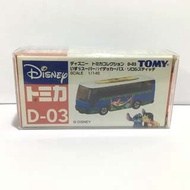 TOMICA DISNEY D-03 ISUZU Super Haidekka Bus Lilo Stitch Bus 史迪仔