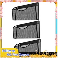 【D&F】Magnetic File Holder 3 Pockets File Folder Organizer,  Hanging Magazine Rack for Refrigerator, 