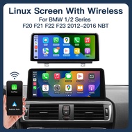 CARABC Wireless Carplay Android Auto  For BMW NBT System 10.25" Car Video 1 2 3 4 Series F20 F21 F22