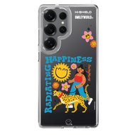 [S25ultraS24ultraS23ultra] HI-SHIELD Stylish เคสใสกันกระแทก Samsung รุ่น Happy Smile2