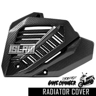 Honda Click Game Changer Radiator cover *Orig Carbon