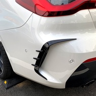 1 Pair Rear Bumper Spoiler Air Vent Cover Side Canard for 4 Series G22 G23 425I 430I M440I