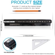 Bateri 40Wh Jenis M5Y1K 14.8V untuk Dell Inspiron 15 5000 3000 Series 5566 5555 5558 5559 5758 3567 