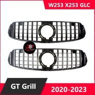 For Mercedes W253 X253 GLC GT Grill GLC Coupe GLC200 GLC250 GLC300 2020-2023