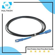 Patchcord Hitam Gepeng Merk Economis SC/UPC