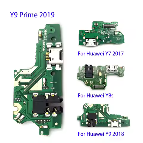USB Charging Port Dock Connector Flex For Huawei Y7A Y3-2 3G 4G Y5 Y6 Y7 Prime Y9 2017 2018 P Smart 