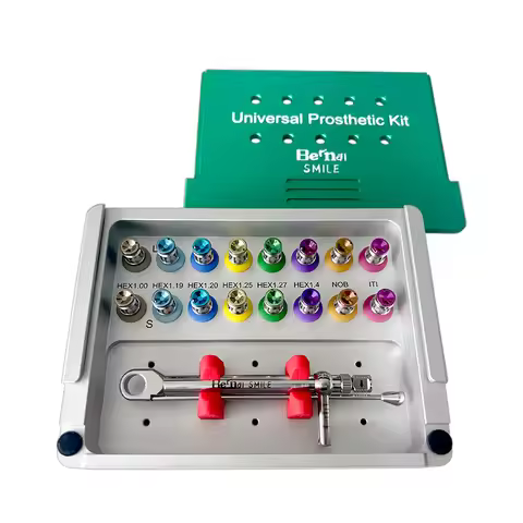 Dental Implant Universal Tool Box Torque Wrench Set SOS Remove Broken Fixture Repair Kit - Restorati