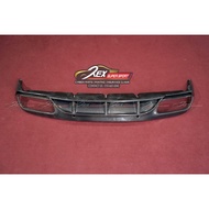 Mercedes Benz Coupe C-CLASS W205 C200 C250 C300 C43 C63 Diffuser ED Real Carbon Fiber