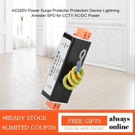 [Wholesale Price] AC220V Power Surge Protector Protection Device Lightning Arrester SPD for CCTV AC/