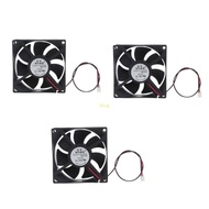 BT 80x80x25mm Fan 5V 12V 24V for DC Brushless Cooling Fan USB 2Pin Computer for Cas