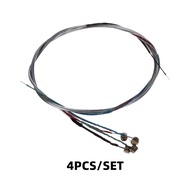 ของมาใหม่！4ชิ้น สายไวโอลิน 4/4 3/4 อุปกรณ์เสริมเครื่องดนตรี violin strings แบบเปลี่ยน