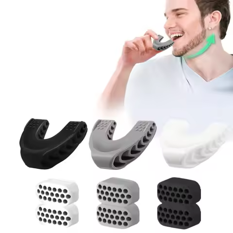 3pcs Jaw Exerciser Neck Toning Jawline Exercise Face Muscle Trainer V Shape Face shape