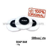 SOAP BAR - 500nos/ box - hotel soap bar / bajet soap bar / travel soap bar / airbnb soap bar / oyo s
