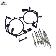 New 8pcs ZD-13 glow plug / Harness For 2005-2007 Ford 6.0 6.0L Powerstroke ZD13 4C2Z12A690AB YC3Z12B