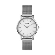 Timex  TW2Y10200 TRANSCEND 34mm Stainless Steel Bracelet Watch SILVER นาฬิกา นาฬิกาข้อมือ นาฬิกาข้อม