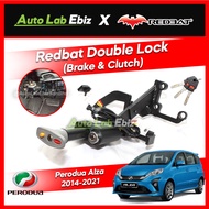 Perodua Alza 2014-2021 Redbat Double Lock (Brake & Clutch Pedal Lock)