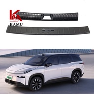 Suitable for Toyota Platinum Wisdom3X BZ3X ABS Carbon Fiber Pattern Rear Guard Welcome Step Plate