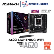 ASROCK A620I LIGHTNING WIFI DDR5 / D5 AM5 GAMING Motherboard Ryzen 5 7500F / 7600 / 7600X / R7 7700 