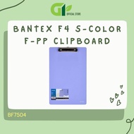 BANTEX BF7504 F4 S-COLOR F-PP CLIPBOARD