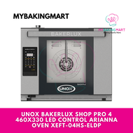 Mybakingmart | Unox BAKERLUX SHOP.Pro™ LED Electric 4 (460x330) Arianna LED Electric Oven XEFT-04HS-ELDP