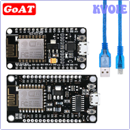KVOIE โมดูลไร้สาย CH340 V3 Lua WIFI ESP8266บอร์ดพัฒนาอินเตอร์เน็ตของสิ่งต่างๆกับเสาอากาศ Pcb และ HREWE พอร์ต USB สำหรับ Arduino