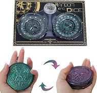 SignalPlus Dungeons and Dragons Random dice King, Cthulhu Awaken Dice, Metal Color Changing Dice, 7-