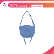 Gramedia - Drawstring Sling Bag Picnic Hanoi Blue Denim (Piknik)