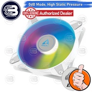 [CoolBlasterThai] ARCTIC P14 White PWM PST A-RGB 0dB (size 140 mm.) PC Fan Case ประกัน 6 ปี
