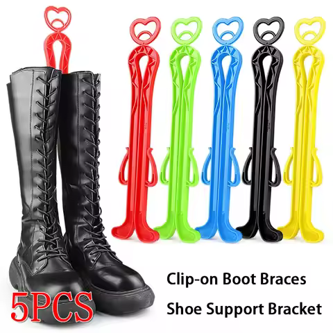 1/2/5Pcs Support Medium-High Boot Support Keep Plastics Boot Support Bracket Clip-on Fixed Shoe The 