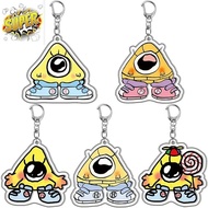 Cute Cartoon Baby Keychain Kawaii Pendant Key Chain for Bag Bill Cipher Baby Keyring Jewelry Outer S