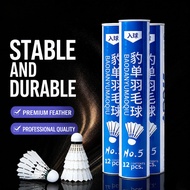 🔥Flash Sale🔥【Stable Flight Durable】Goose Feather Badminton Shuttlecock / Windproof Shuttlecock / Hig