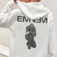 KATUN Eminem Hoodie White Casual Unisex Cotton Jacket