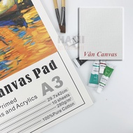 Tập sổ Canvas Vẽ Màu AcrylicSơn Dầu Canvas Pad 10 Tờ Toan 280Gsm