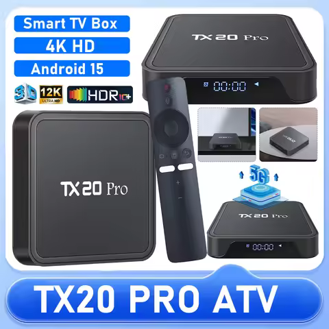 Android 15.0 Smart TV Box Android TV Set-top Box Media Player Allwinner H313 4K HD Smart TV Box Dual