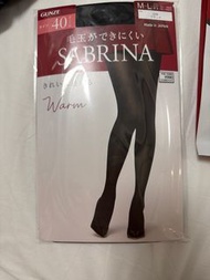 日本製Gunze Sabrina 絲襪 warm 40d m-l
