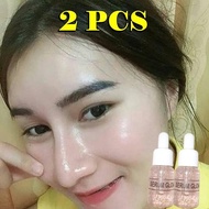READY STOK 2 BOTOL,,,,2 PCS SKINCARE BUAT COWOK GLOWING ABIS SKIN CARE WANITA PAKET WHITENING SERUM 