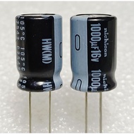 Nichicon HW 1000uf 16v 105 capacitor