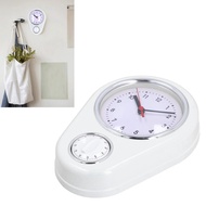 hengyus Luqeeg 9 inch Wall Clock Kitchen Timer  60 Minute Visual Countdown Silent Operation Easy to 
