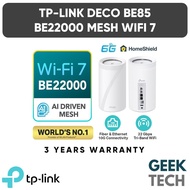TP-Link Deco BE85 BE22000 WiFi 7 Tri-Band Whole Home AI-Driven Mesh Wifi Router With Homeshield (1/2
