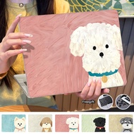 Kawaii Puppy Print Case for 2025 Macbook Air13 inch M4 A3240 Air15 inch M4 A3241 Pro14 inch M4 A3112