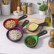 RALPH 3/4 pieces Collapsible Funnel, Food Grade Collapsible Measuring Spoon, Spice Funnel Leak-Proof