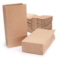 SOS Brown Paper Bag (Supot) Meal bag Expandable paper bag