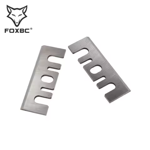 FOXBC 82mm Carbide Planer Blades for Hitachi P20ST, P20SF, P20SB, P20A, FP20SA Woodworking Power Too
