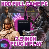 HDD HARD DISK FULL GAME PC DIRECT PLUG & PLAY WITHOUT INSTALL