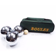 BOULES ลูกเปตองพร้อมกระเป๋า 1ชุดมี3ลูก ลาย 1