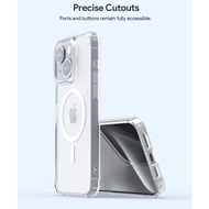 READY ~ AUKEY IPHONE 15 SERIES PREMIUM CLEAR CASE WITH MAGSAFE