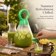 4000ml Commercial Drink Jug with Faucet, Plastic Cold Water Dispenser for Summer Events, for Gatheri